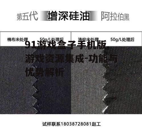 91游戏盒子手机版,游戏资源集成-功能与优势解析