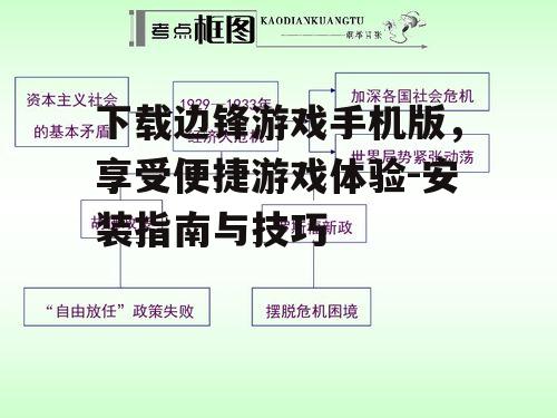 下载边锋游戏手机版，享受便捷游戏体验-安装指南与技巧