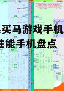 招兵买马游戏手机推荐-高性能手机盘点