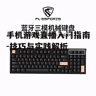 手机游戏直播入门指南-技巧与实践解析