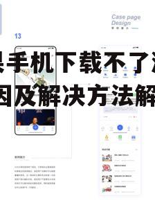 苹果手机下载不了游戏,原因及解决方法解析