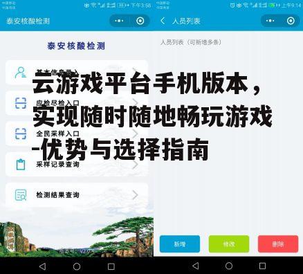 二、选择云游戏平台手机版本的关键因素