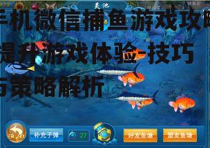 二、捕鱼技巧解析
