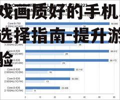 游戏画质好的手机,专业选择指南-提升游戏体验