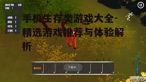 二、经典野外求生游戏：《荒野生存》