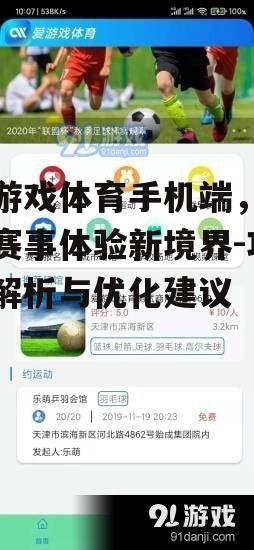 爱游戏体育手机端，实时赛事体验新境界-功能解析与优化建议