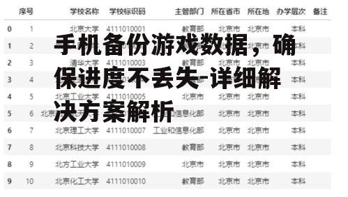 三、如何使用云服务备份游戏数据?