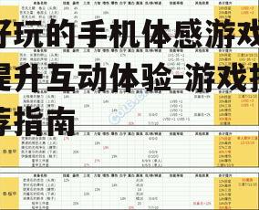 三、体感游戏的优劣势分析