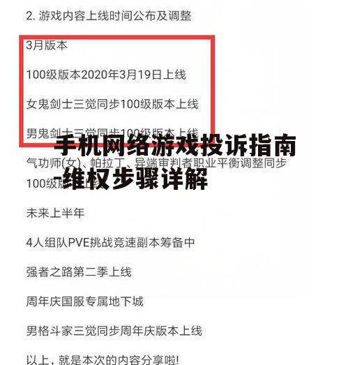 三、明确投诉内容