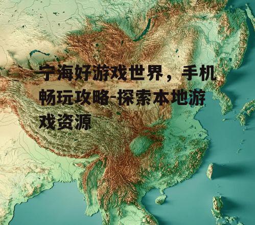 宁海好游戏世界，手机畅玩攻略-探索本地游戏资源
