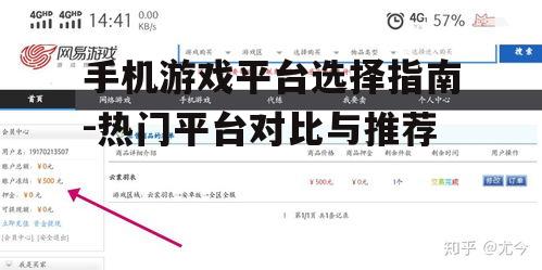 二、网易游戏平台