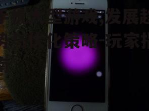 手机大型游戏,发展趋势与优化策略-玩家指南
