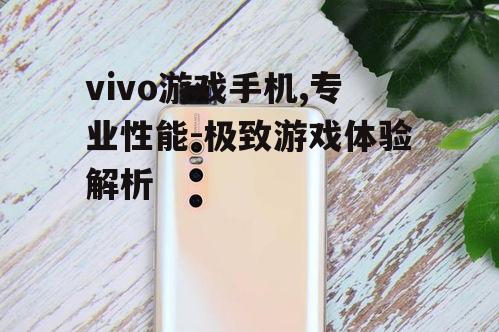 三、vivo游戏手机的续航能力