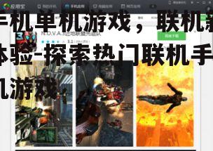 二、热门联机手机单机游戏推荐