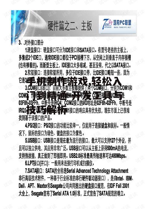 二、了解游戏开发基础知识