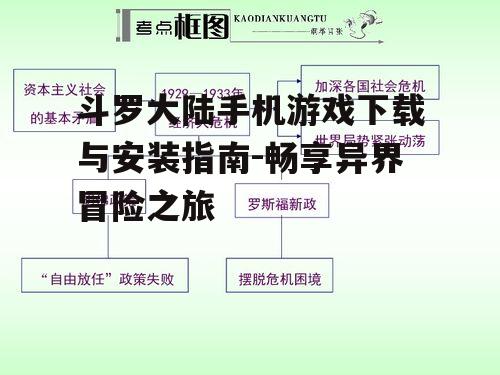 斗罗大陆手机游戏下载与安装指南-畅享异界冒险之旅