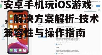 二、安卓手机运行iOS游戏的技术方案