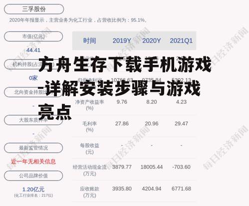 三、方舟生存注意事项