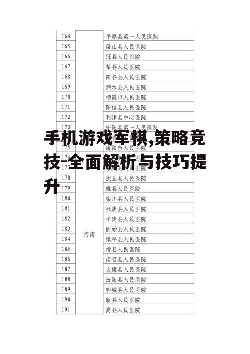 二、手机游戏军棋基本规则