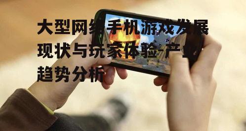 大型网络手机游戏发展现状与玩家体验-产业趋势分析