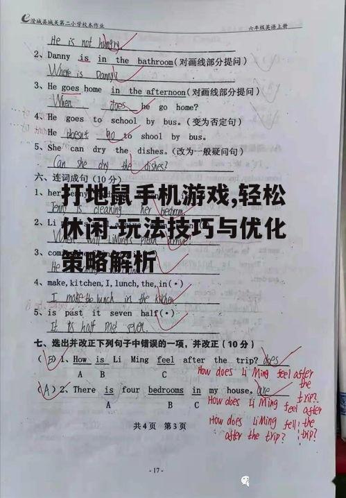 三、如何提高打地鼠游戏的体验