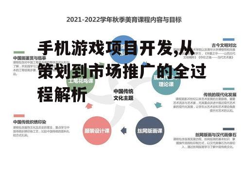 手机游戏项目开发,从策划到市场推广的全过程解析