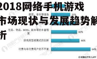 三、2018年网络手机游戏发展趋势