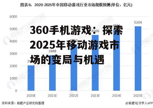 二、2025年360手机游戏市场趋势分析
