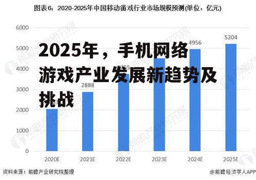 2025年，手机网络游戏产业发展新趋势及挑战