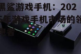 黑鲨游戏手机:2025年游戏手机市场的领跑者