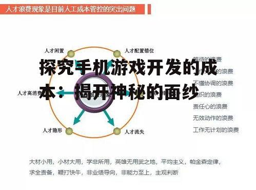 探究手机游戏开发的成本：揭开神秘的面纱