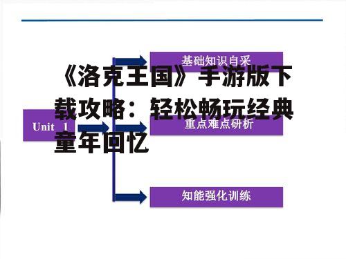 《洛克王国》手游版下载攻略：轻松畅玩经典童年回忆