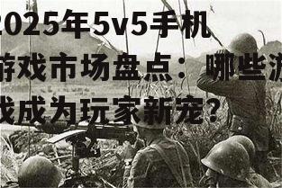 二、实力之作《战术对决》