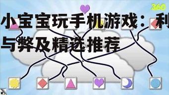 小宝宝玩手机游戏:利与弊及精选推荐