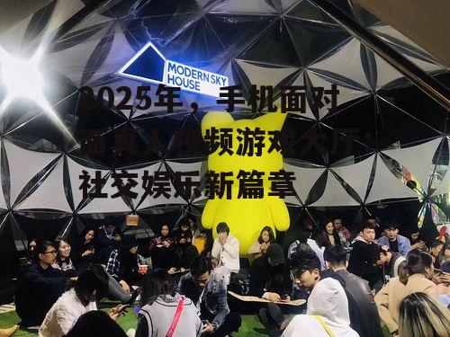2025年，手机面对面真人视频游戏大厅：社交娱乐新篇章