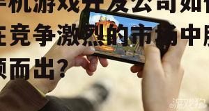手机游戏开发公司如何在竞争激烈的市场中脱颖而出？