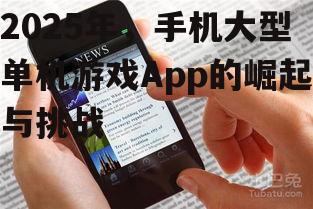 2025年,手机大型单机游戏App的崛起与挑战