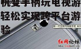 手机变手柄玩电视游戏，轻松实现跨平台游戏体验