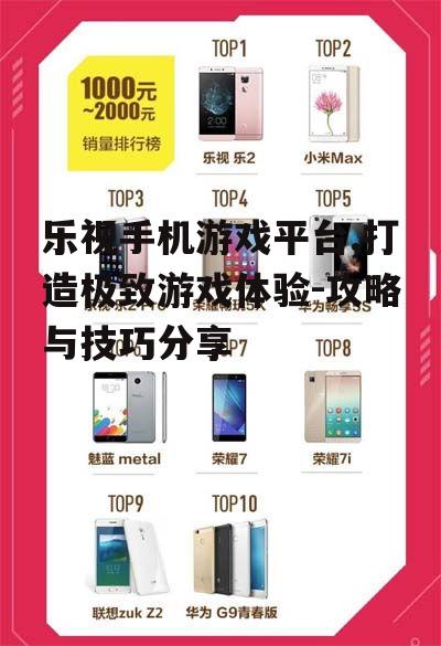 乐视手机游戏平台,打造极致游戏体验-攻略与技巧分享