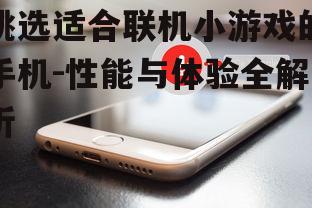 挑选适合联机小游戏的手机-性能与体验全解析