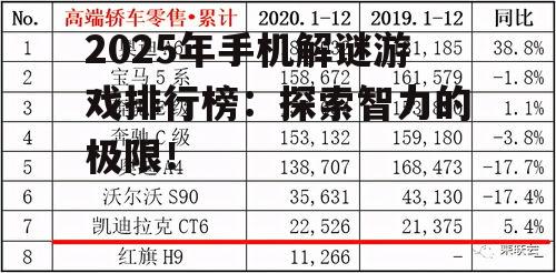 2025年手机解谜游戏排行榜：探索智力的极限！