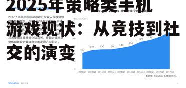 2025年策略类手机游戏现状：从竞技到社交的演变