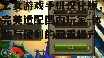 二、手机汉化版的优势