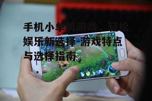 手机小单机游戏，轻松娱乐新选择-游戏特点与选择指南