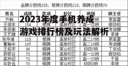 三、排行榜中的新秀:潜力之作不容忽视