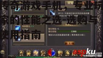 二、选购传奇游戏手机的要点