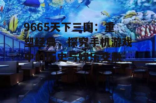 9665天下三国：重塑经典，探究手机游戏中的历史与娱乐交融