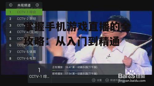 四、掌握直播技巧