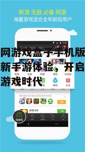 二、顺网游戏盒子的特色功能