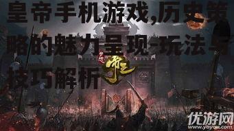 皇帝手机游戏,历史策略的魅力呈现-玩法与技巧解析